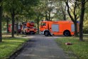 Feuer 1 brannten 3 Lauben Koeln Fuehlingen Kriegerhofstr P153